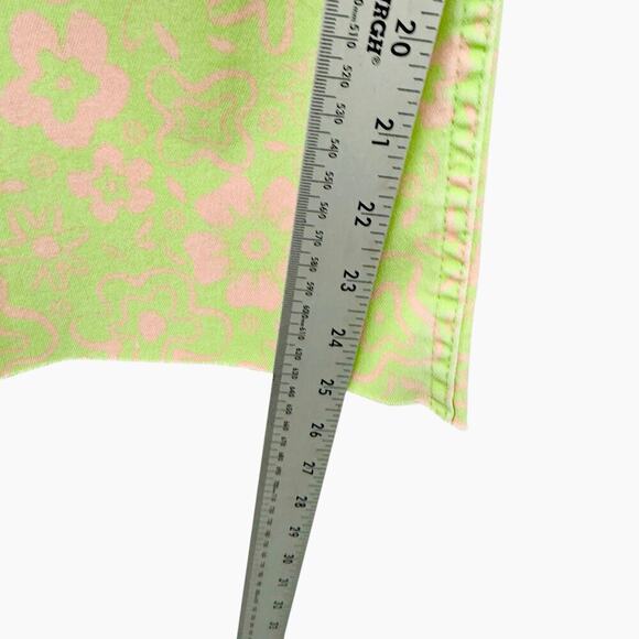 NWT Zara Floral Printed Pants Green Women’s Size 10 - Picture 6 of 10